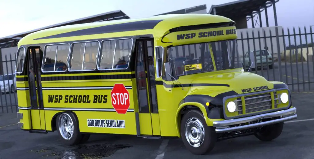 WSP School Bus  Mod  for Bus  Simulator  Indonesia  SGCArena