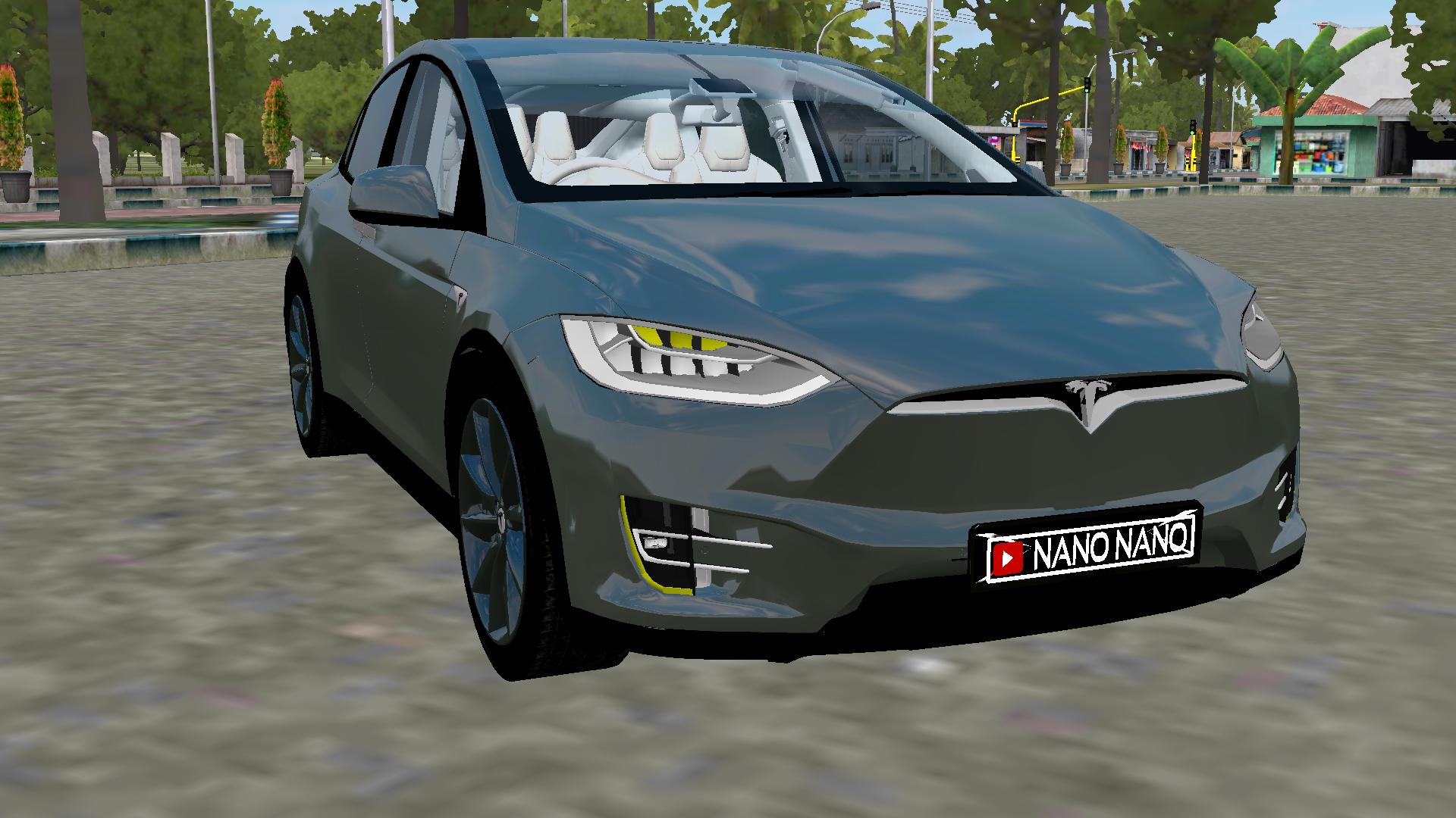 Tesla Model X Car Mod for Bus Simulator Indonesia » SGCArena