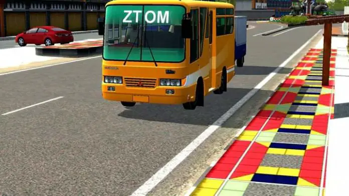 mini bus mod for bus simulator indonesia