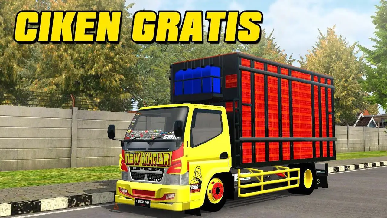 [Download 37+] Template Livery Truck Canter Bussid