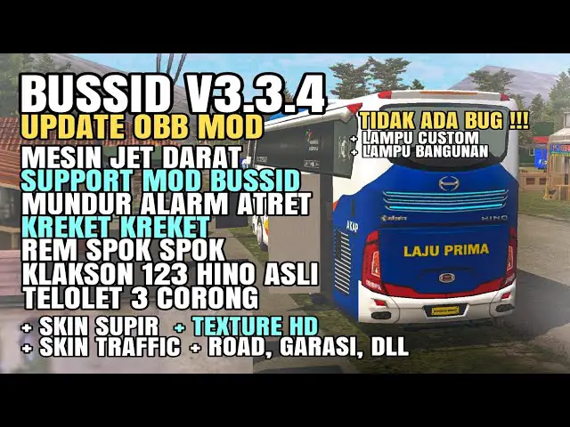 Bussid V3 3 4 Obb Mod Update Lag Sound Jet Darat Kreket Livery Sgc Livery